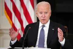 Tổng thống Mỹ Joe Biden phát biểu tại Nhà Trắng, Washington, DC ngày 30/7/2021. (Ảnh: AFP/TTXVN)