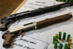 Vật chứng được phía Iran công bố sau vụ bắt giữ. (Ảnh: Farnews)