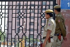 Cảnh sát Ấn Độ. (Nguồn: AFP)