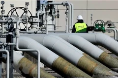 Hệ thống đường ống dẫn khí của dự án Dòng chảy phương Bắc của Nga. (Ảnh: Reuters/TTXVN) 