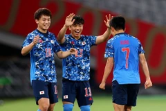 U23 Nhật Bản rộng cửa giành vé vào tứ kết. (Nguồn: AS) 