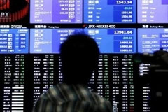 Chứng khoán châu Á khởi đầu tuần mới với tâm lý thận trọng