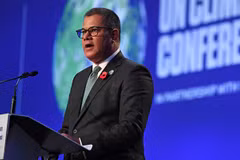 Chủ tịch Hội nghị COP26, ông Alok Sharma.(Nguồn: EON) 