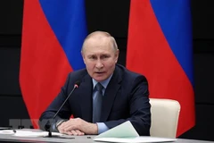 Tổng thống Nga Vladimir Putin. (Ảnh: AFP/TTXVN)