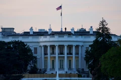 Nhà Trắng tại Washington, D.C., Mỹ. (Ảnh: THX/TTXVN)