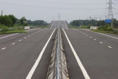 Cao tốc Bến Lức-Long Thành nhánh phía Đông. (Ảnh: Sỹ Tuyên/TTXVN)