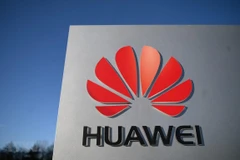 Biểu tượng Huawei. (Ảnh: AFP/TTXVN) 