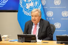 Tổng thư ký Liên hợp quốc Antonio Guterres. (Ảnh: THX/TTXVN)