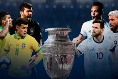 Argentina đối đầu Brazil ở chung kết Copa Ameria.(Nguồn: GettyImages)