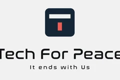 Logo của tổ chức giám sát tin giả Tech 4 Peace.(Nguồn:Twitter)