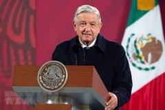 Tổng thống Mexico Andres Manuel Lopez Obrador. (Ảnh: AFP/TTXVN)