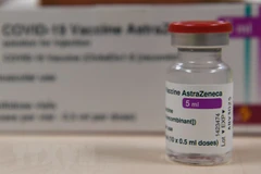 Vắcxin phòng COVID-19 do hãng dược phẩm AstraZeneca và Đại học Oxford phối hợp bào chế. (Ảnh: AFP/TTXVN) 