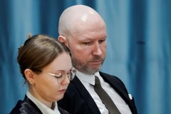 Kẻ giết người hàng loạt Anders Behring Breivik. (Nguồn: Reuters)