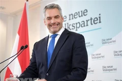 Thủ tướng Áo Karl Nehammer. (Ảnh: AFP/TTXVN) 