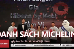 Michelin gắn sao, vinh danh hàng loạt nhà hàng, quán ăn ở Việt Nam