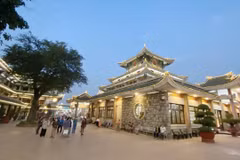 Lễ hội vía bà chúa Xứ Núi Sam. (Nguồn: TTXVN)