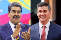 Bộ Ngoại giao Paraguay thông báo về việc thiết lập lại quan hệ ngoại giao giữa Paraguay và Venezuela. (Ảnh: AFP )