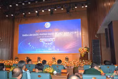 Quang cảnh Hội nghị xúc tiến Triển lãm Quốc phòng quốc tế Việt Nam 2024. (Nguồn: Quân đội Nhân dân)