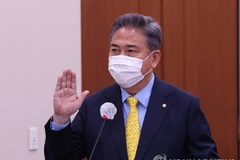 Bộ trưởng Ngoại giao Hàn Quốc Park Jin. (Nguồn: Yonhap) 