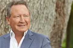 Tỷ phú ngành khai thác mỏ của Australia Andrew Forrest. (Nguồn: AP)