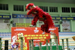 Kết thúc Giải Vô địch các câu lạc bộ Lân Sư Rồng quốc gia lần thứ 3