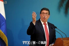 Bộ trưởng Ngoại giao Cuba Bruno Rodriguez phản đối mạnh mẽ lệnh trừng phạt của Mỹ (Nguồn:TTXVN)