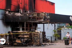 Hiện trường vụ án.(Nguồn: DW)