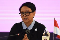 Ngoại trưởng Indonesia Retno Marsudi. (Nguồn: AFP) 