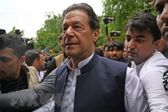 Cựu Thủ tướng Pakistan Imran Khan. (Ảnh: AFP/TTXVN)