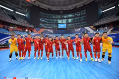 Việt Nam quyết tâm đứng đầu bảng ở vòng loại Giải Futsal châu Á 2024