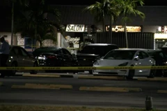 Chiếc xe Nissan Pathfinder đã xuất hiện tại khu vực.(Nguồn:CNN)