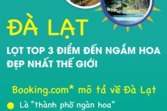 [Infographics] Đà Lạt lọt tốp 3 điểm đến ngắm hoa đẹp nhất thế giới