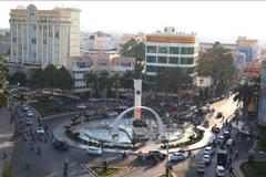 Một góc trung tâm thành phố Buôn Ma Thuột. Ảnh: Phạm Cường/TTXVN 