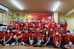 Toàn bộ các tuyển thủ của đoàn Thể thao Việt Nam đang có mặt tại làng VĐV Olympic. (Ảnh: Thu Sâm)