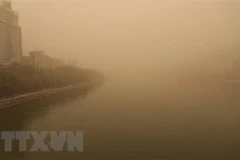 Trung Quốc ban bố cảnh báo màu vàng về bão cát tại nhiều khu vực