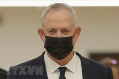 Bộ trưởng Quốc phòng Israel Benny Gantz. (Ảnh: AFP/TTXVN) 