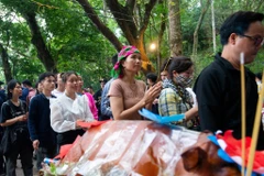 [Photo] Hà Giang: Khai mạc Lễ hội chợ Phong Lưu Khâu Vai