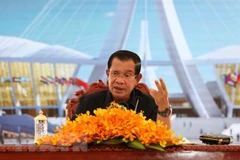 Thủ tướng Campuchia Samdech Techo Hun Sen. (Ảnh: THX/TTXVN) 