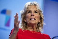 Đệ nhất phu nhân Mỹ Jill Biden. (Nguồn: Bloomberg) 