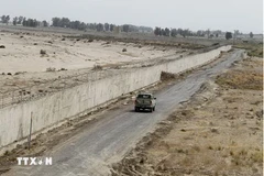 Biên giới Iran-Afghanistan. (Ảnh: AFP/TTXVN) 