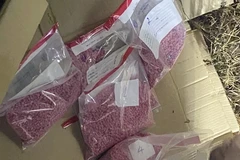 Tang vật của một vụ án ma túy. (Ảnh: TTXVN phát) 