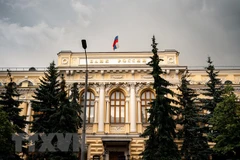 Trụ sở Ngân hàng Trung ương Nga tại Moskva. (Ảnh: AFP/TTXVN) 