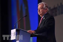 Tổng Thư ký Liên hợp quốc Antonio Guterres (Nguồn: AFP/TTXVN) 
