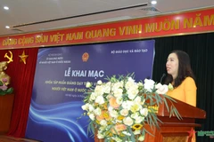 Khai mạc Khóa tập huấn giảng dạy tiếng Việt cho giáo viên ở nước ngoài
