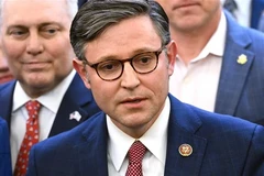 Chủ tịch Hạ viện Mike Johnson. (Ảnh: AFP/TTXVN) 