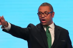 Ngoại trưởng Anh James Cleverly. (Nguồn: AP)