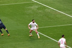 Bàn mở tỷ số của Australia.. (Nguồn: Getty Images)