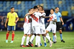 Peru gây bất ngờ khi nhập cuộc đầy tự tin trước Colombia dù bị đánh giá thấp hơn.(Nguồn:GettyImages)
