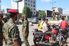 Các thành viên lực lượng an ninh Yemen. (Ảnh: AFP/TTXVN)