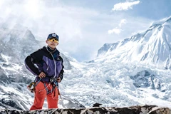 Nhà leo núi Nima Rinji, 18 tuổi. (Nguồn: France 24)